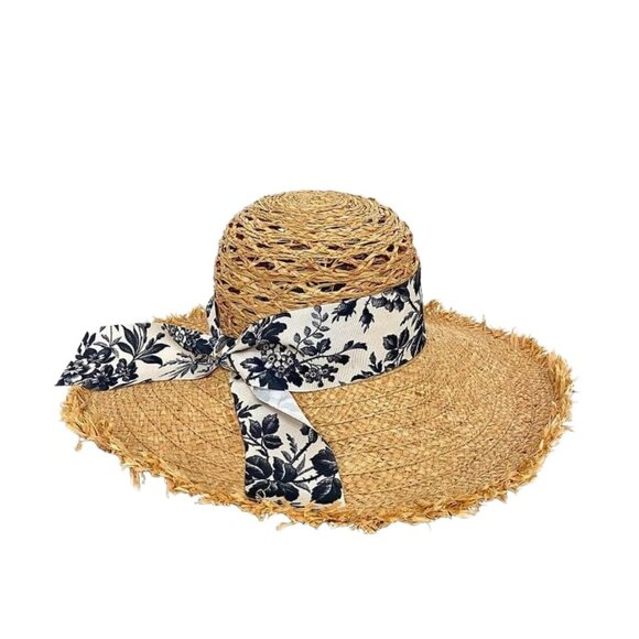 Gucci Bob Hat Beige Herbarium Ribbon Flora main image 10